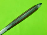 Vintage Custom Handmade Small Skinner Hunting Fighting Knife w/ Sheath