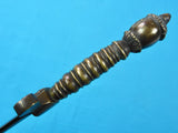 Vintage Custom Made Handmade Medieval Style Copper Dagger Fighting Knife