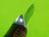 Vintage Custom Made Handmade Skinner Hunting Knife w/ Sheath