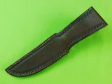 Vintage Custom Made Handmade Skinner Hunting Knife w/ Sheath