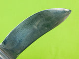 Vintage Custom Made Handmade Skinner Hunting Knife w/ Sheath