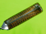 Vintage Custom Made Handmade Skinner Hunting Knife w/ Sheath