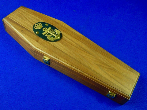 Vintage Customized Wooden Box Case for Imperial German WW1 Naval Dagger Knife 