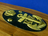 Vintage Customized Wooden Box Case for Imperial German WW1 Naval Dagger Knife