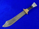 Vintage Dated 1946 Custom Hand Made Large Bowie Fighting Knife