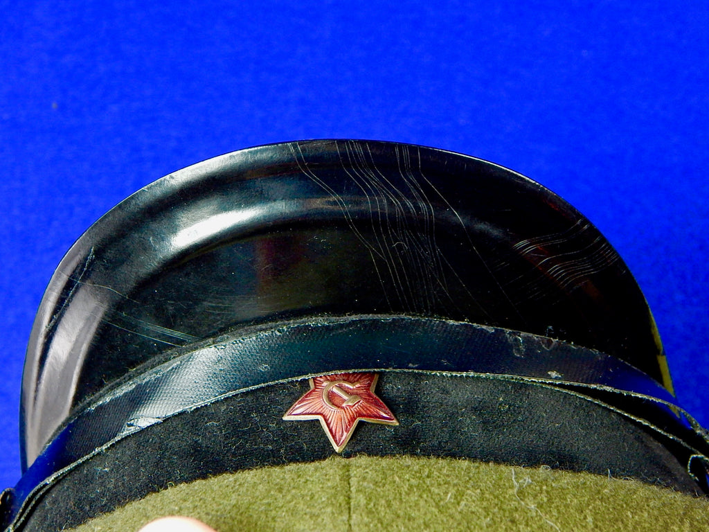 Early Post WW2 Military Soviet Russian USSR German Made Officer's Viso ...