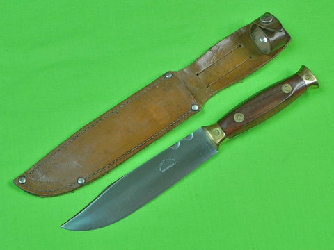 Vintage French France DUBOST-COLAS Fighting Hunting Knife & Sheath