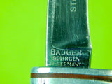 Vintage Old Germany German Badger Solingen Hunting Knife