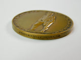 Vintage German Germany 1935 Dated Bronze Table Medal w/ Box