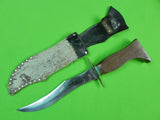 Vintage German Germany ERN Solingen SIBERIAN SKINNER Hunting Knife & Sheath