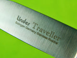 Vintage German Germany Linder Solingen Traveler Stag Handle Knife w/ Sheath Box