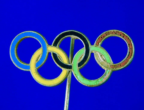 Vintage German Germany Olympic Games Stick Pin Badge