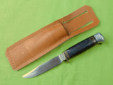 Vintage German Germany Sears Roebuck & Co Small Hunting Knife & Sheath