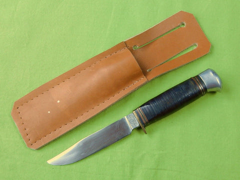 Vintage German Germany Sears Roebuck & Co Small Hunting Knife & Sheath