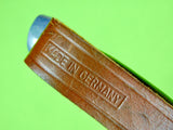 Vintage German Germany Solingen Olsen Small Hunting Knife w/ Sheath