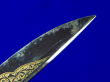 Vintage German Germany Solingen Othello Engraved Hunting Knife w/ Sheath