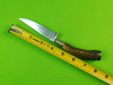 Vintage German Germany Solingen Small Hunting Boot Knife w/ Sheath