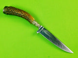 Vintage German Germany Solingen Small Hunting Boot Knife w/ Sheath