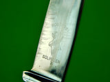 Vintage German Germany Solingen Small Hunting Boot Knife w/ Sheath