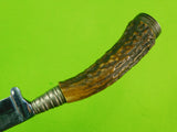 Vintage German Germany Solingen Small Hunting Boot Knife w/ Sheath