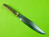 Vintage German Germany York Cutlery Co. Solingen Original Bowie Knife w/ Sheath