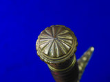 Vintage Hungarian Hungary Presentation Dagger Knife w/ Scabbard