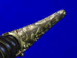 Vintage Hungarian Hungary Presentation Dagger Knife w/ Scabbard
