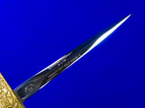 Vintage Hungarian Hungary Presentation Dagger Knife w/ Scabbard