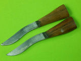 Vintage Indian India Nepal Nepalese Kukri Gurkha Khururi Set 3 Fighting Knife