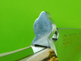Vintage Italian Italy Arkansas Handcrafted Large Bowie Stag Hunting Knife
