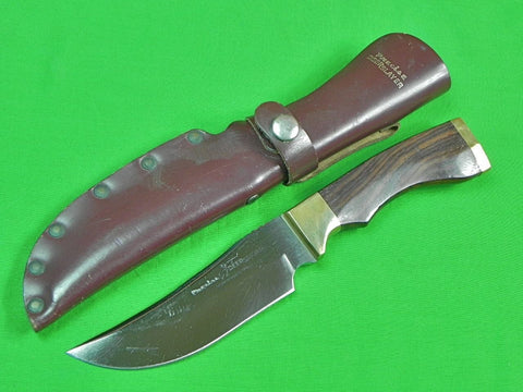 Vintage Japanese Japan Custom Precise Deer Slayer Skinner Hunting Knife & Sheath