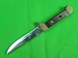 Vintage Japanese Japan IDEAL'S DEFENDER Fighting Knife w/ Sheath