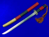 Vintage Japanese Japan Toy Katana Sword w/ Scabbard
