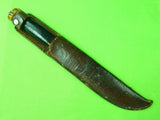 RARE US Pre WW2 Vintage Marbles Gladstone Trailmaker Large Knife & Sheath