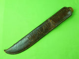 RARE US Pre WW2 Vintage Marbles Gladstone Trailmaker Large Knife & Sheath