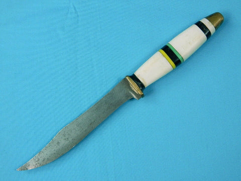 Vintage Old Mexican Mexico Scorpion Type Blade Fighting Hunting Knife