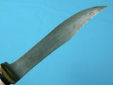 Vintage Old Mexican Mexico Scorpion Type Blade Fighting Hunting Knife