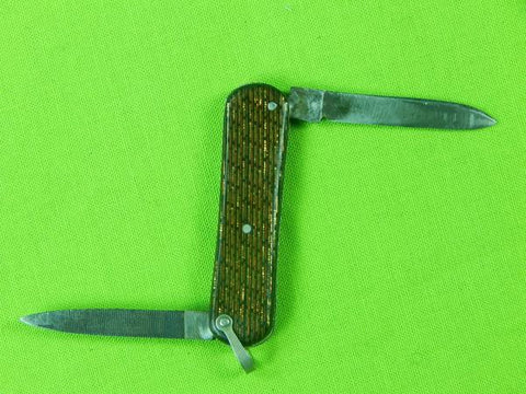 Vintage Mini Small 2 Blade Folding Pocket Knife