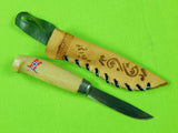 Vintage Norwegian Norway Brusletto Mini Small Knife w/ Sheath