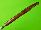 Vintage Old Africa African Hunting Fighting Knife & Sheath