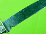 Vintage Old British English Indian Ridge Sheffield Sterling Silver Handle Knife