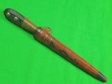 Vintage Old Custom Hand Made African Style Fighting Knife