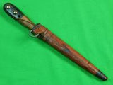 Vintage Old Custom Hand Made African Style Fighting Knife