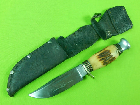 RARE Vintage Old Pre WW2 British English Imperial Sheffield Stag Hunting Knife