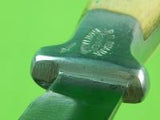 RARE Vintage US Custom Hand Made RUANA 2 Pins Hunting Little Knife Stamp Sheath