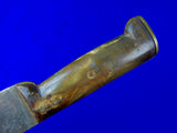Vintage South American America Horn Handle Large Knife