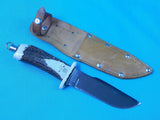 Vintage Soviet Russian Russia USSR Hunting Stag Knife