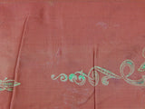 Vintage Soviet Union Russian Russia USSR Large Silk Red Flag Banner Lenin Kremli