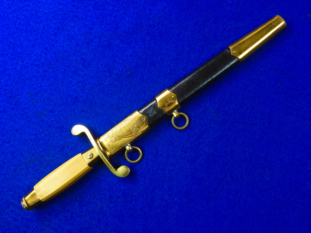 Vintage Soviet Russian Russia USSR Navy Officer's Dagger Fighting Knif ...