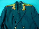 Vintage Soviet Russian Russia USSR Officer's General Tunic Uniform Belt Tie